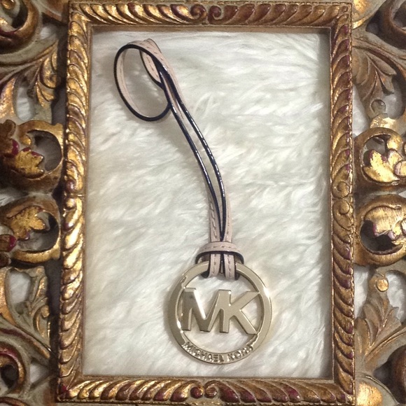 Michael Kors Accessories - 100% Michael Kors GOLD Charm Bag Tag Replacement